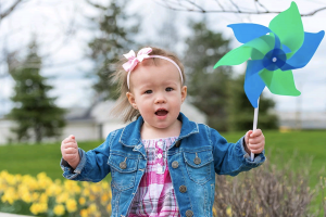 Little Girl Pinwheel